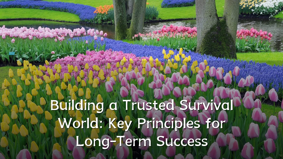 Building a Trusted Survival World: Key Principles for Long-Term Success