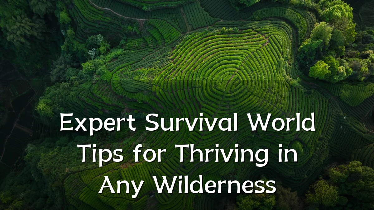 Expert Survival World Tips for Thriving in Any Wilderness