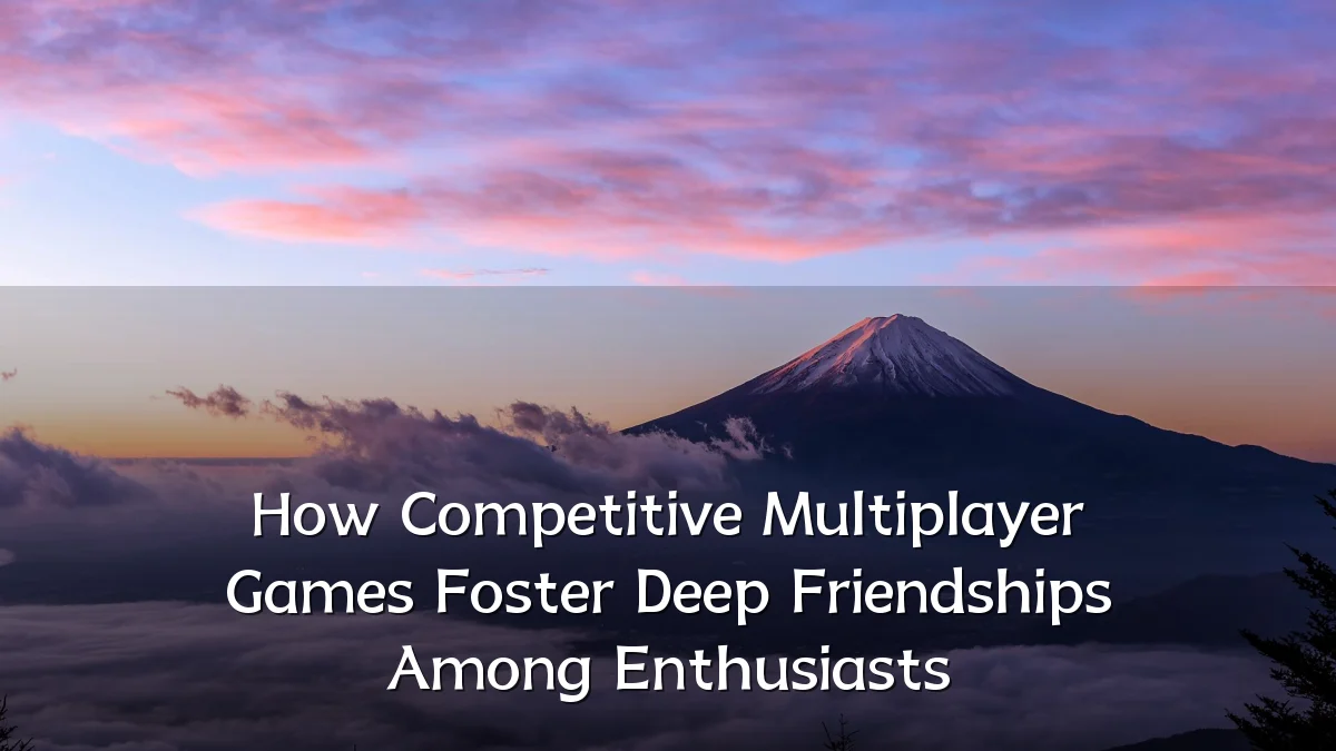 How Competitive Multiplayer Games Foster Deep Friendships Among Enthusiasts