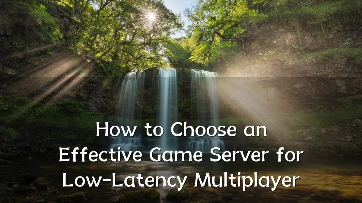 How to Choose an Effective Game Server for Low-Latency Multiplayer