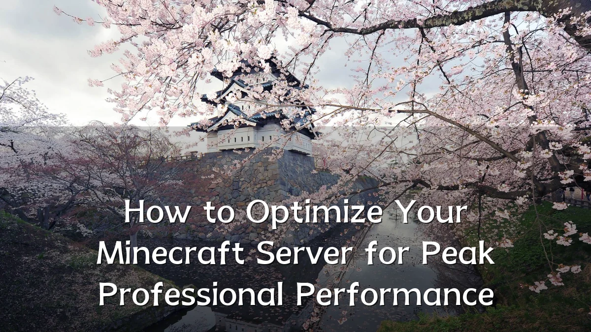 How to Optimize Your Minecraft Server for Peak Professional Performance
