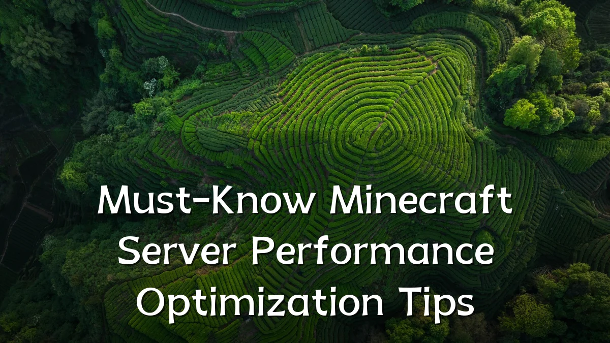 Must-Know Minecraft Server Performance Optimization Tips