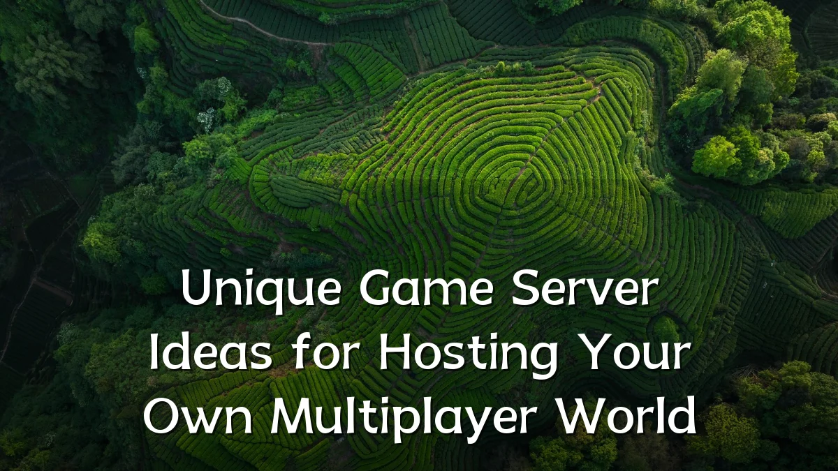 Unique Game Server Ideas for Hosting Your Own Multiplayer World