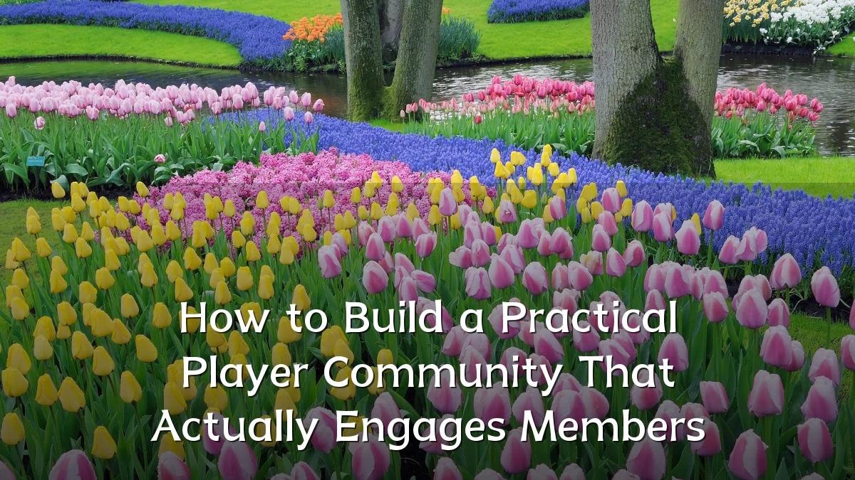 How to Build a Practical Player Community That Actually Engages Members